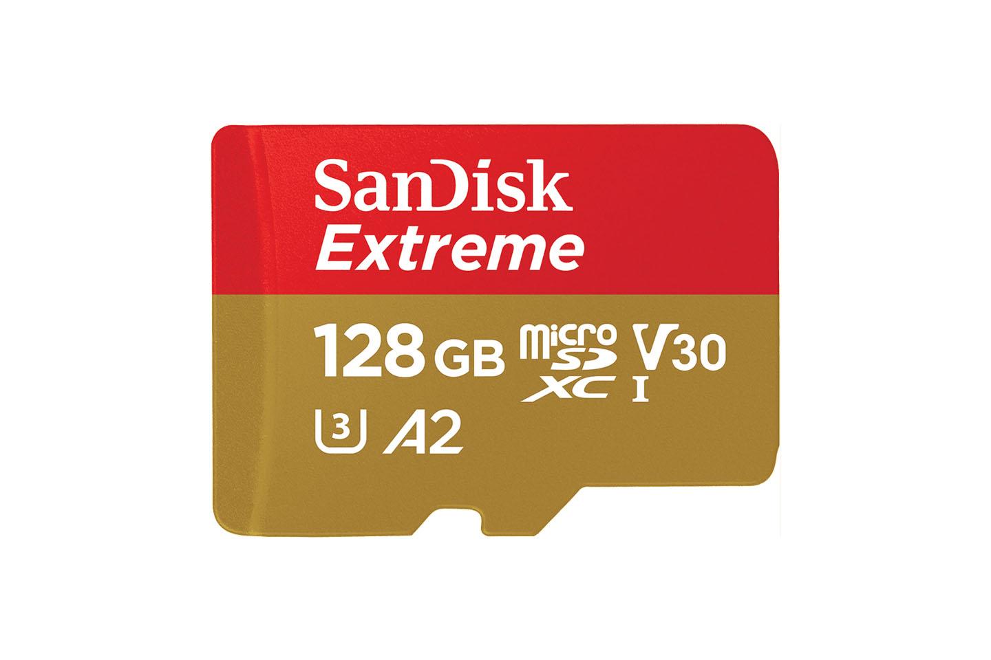 microSDXCカード128GB UHS1(SanDisk)