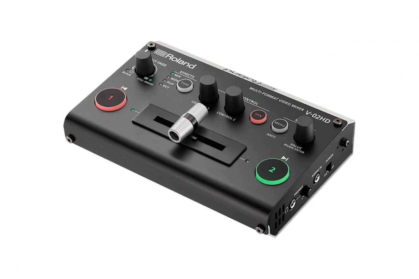 Roland V-02HD+FS-6フットスイッチ