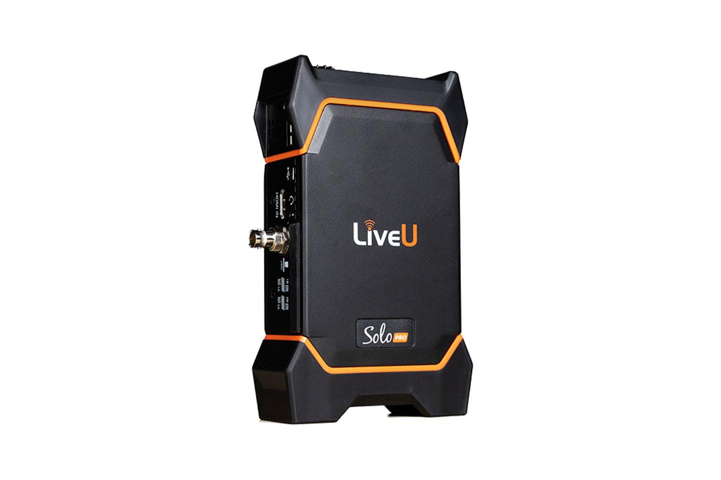 LiveU Solo PRO 5G(4回線付)SDI+HDMI版