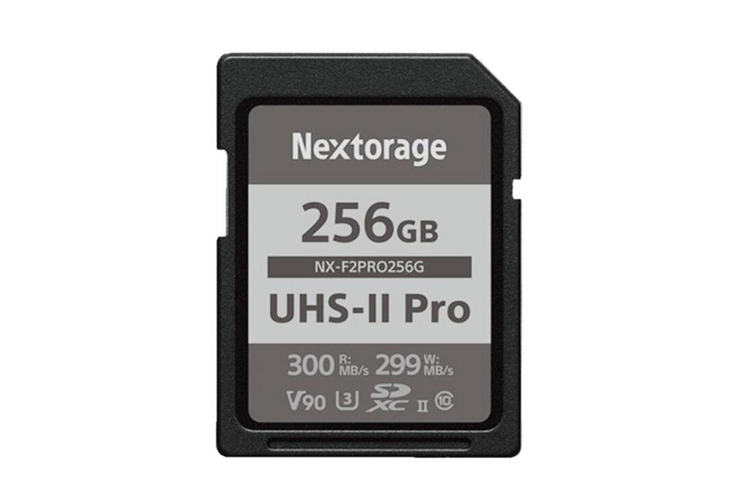 SDXCカード256GB UHS2 V90(Nextorage)