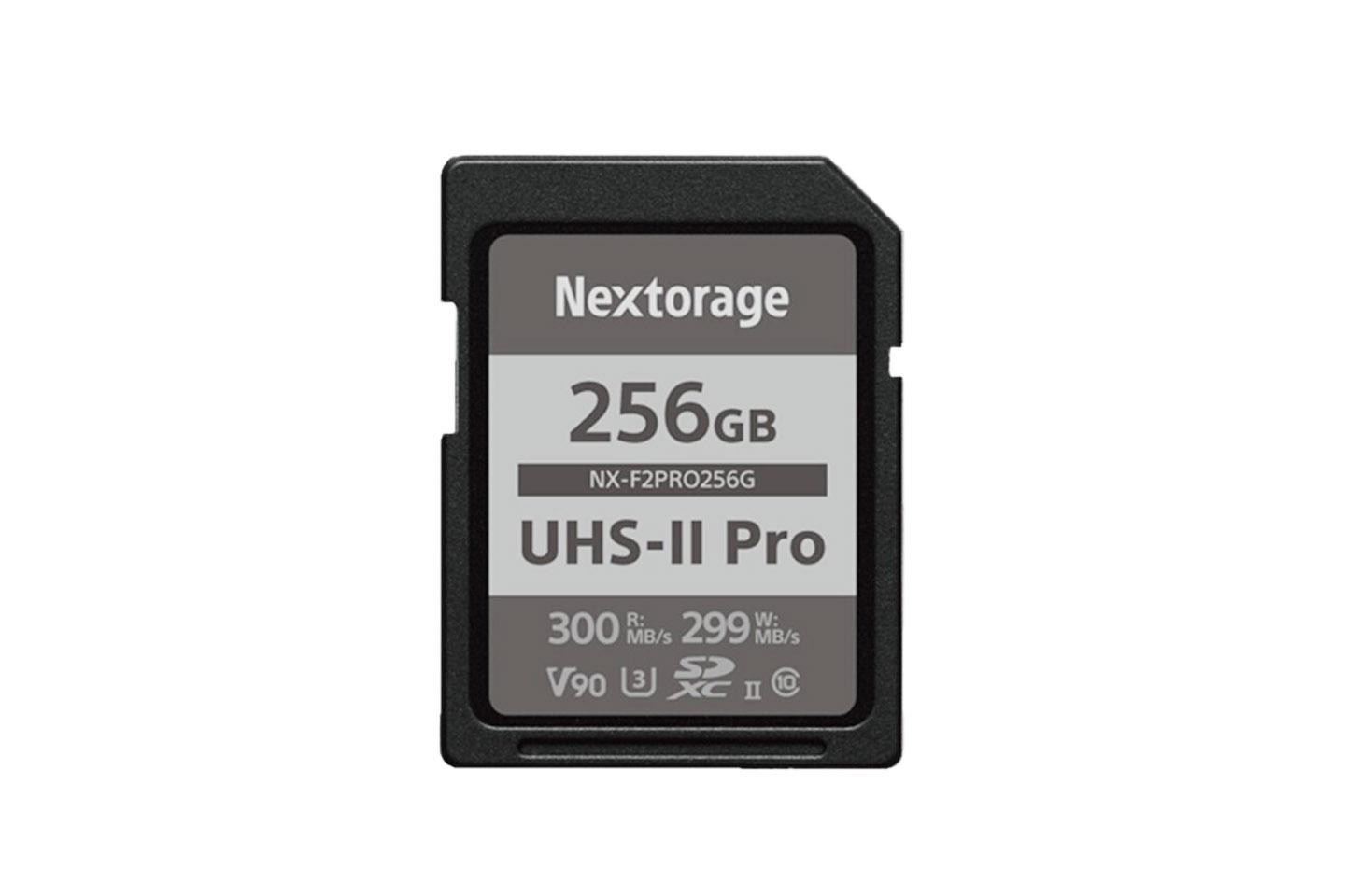 SDXCカード256GB UHS2 V90(Nextrage)