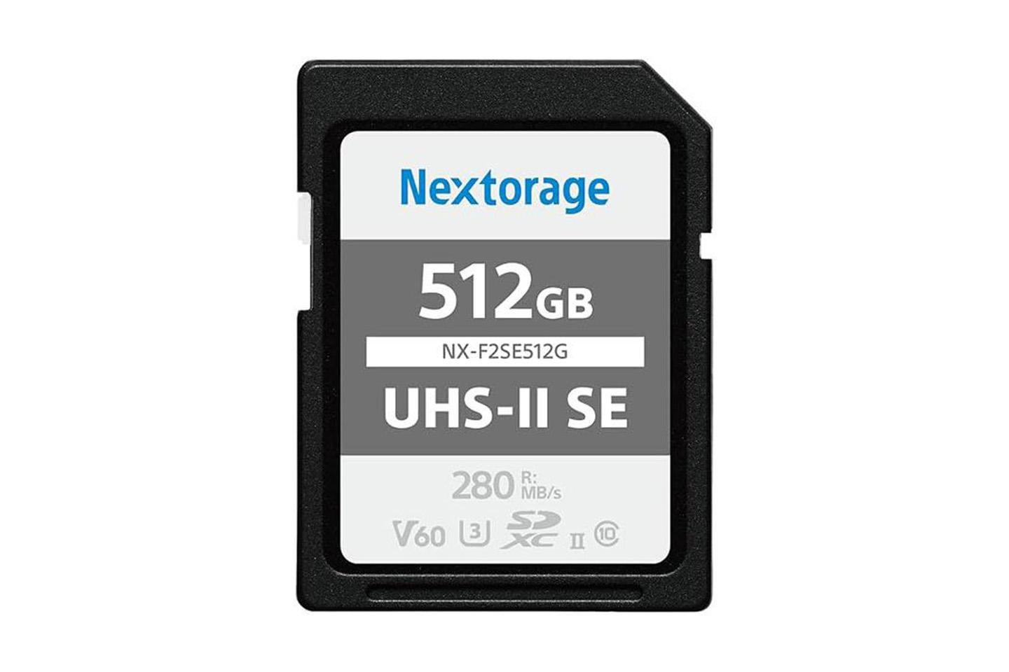 SDXCカード512GB UHS2 V60(Nextorage)