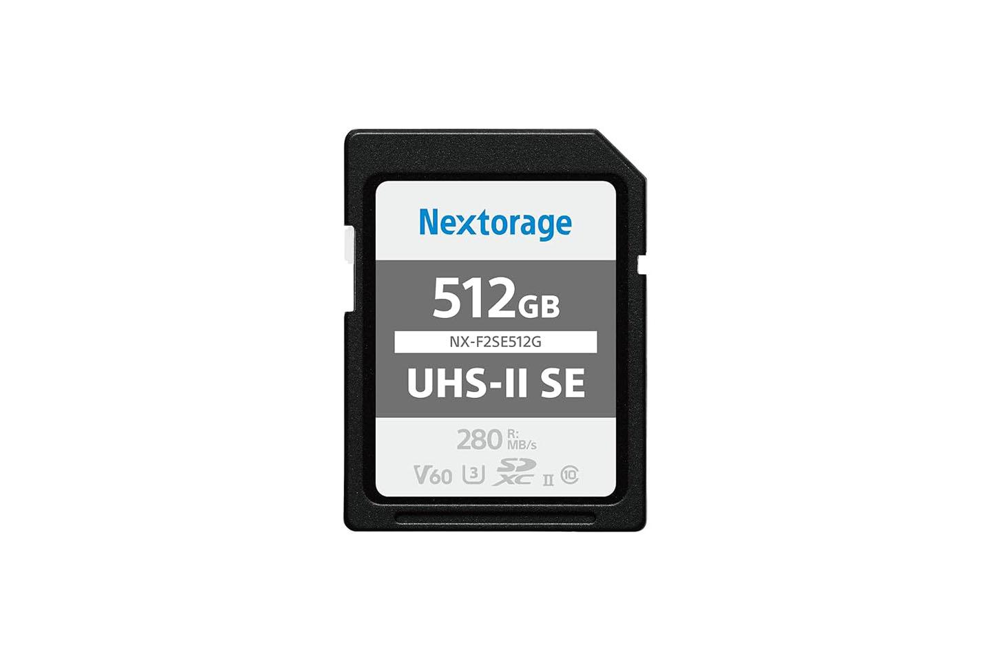 SDXCカード512GB UHS2 V60(Nextorage)