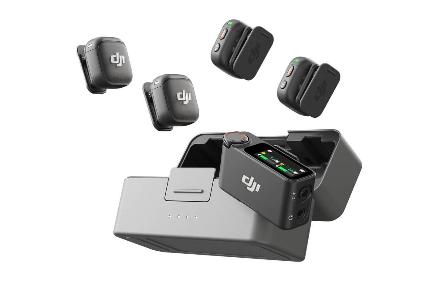 DJI Mic 3 4波ワイヤレスマイク typeC 32bit ios対応