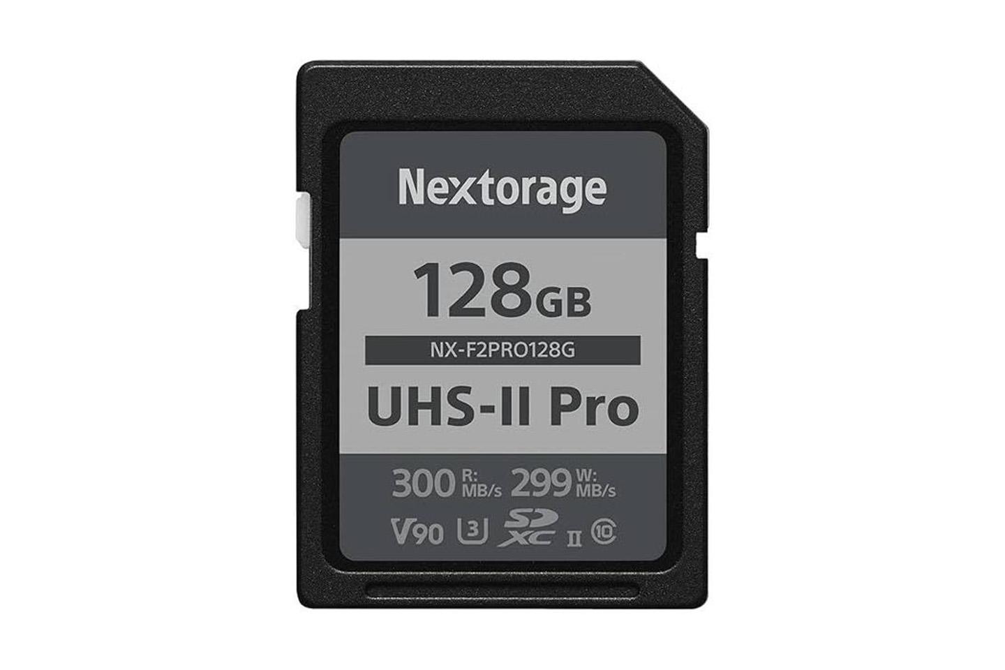 SDXCカード128GB UHS2 V90(Nextorage)