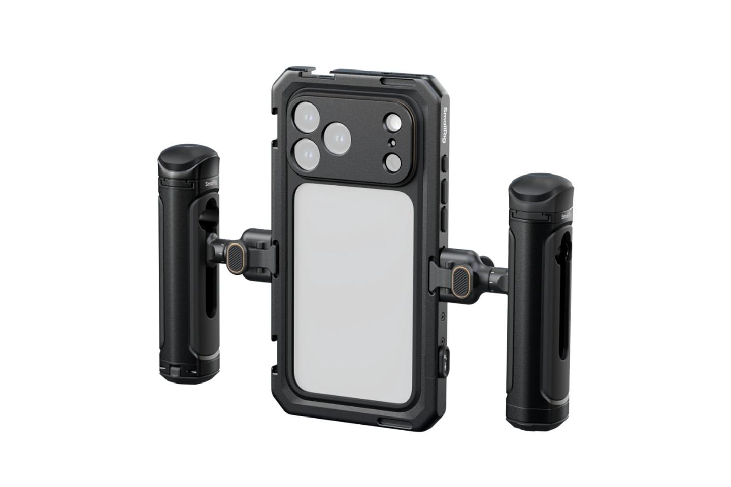 SmallRig iPhone17 ProMax用デュアルハンドルケージキット