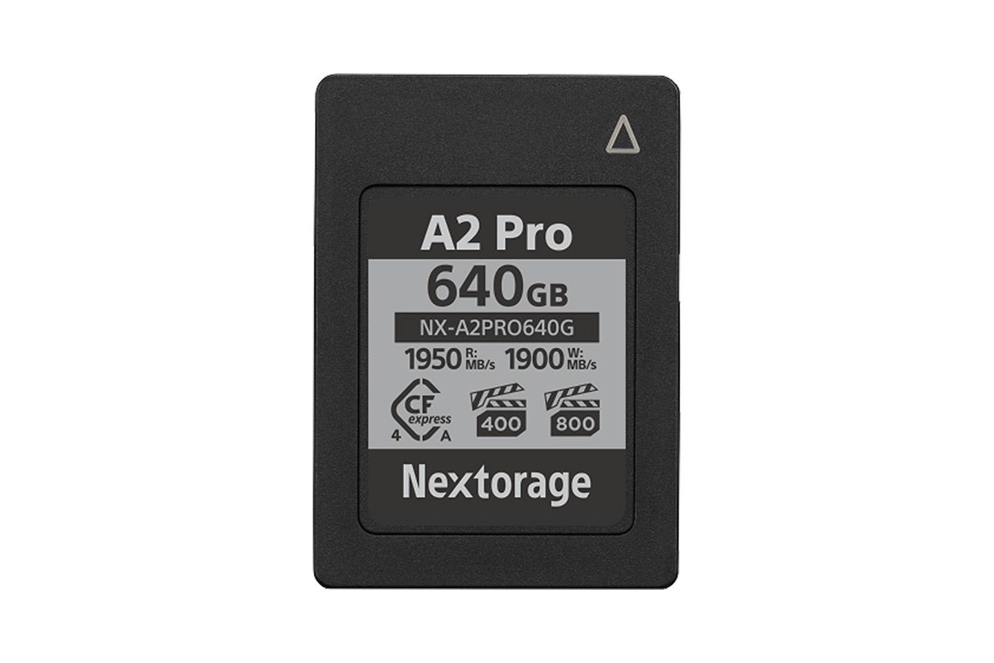 CFexpress4.0 TypeAカード640GB(Nextorage NX-A2PRO)