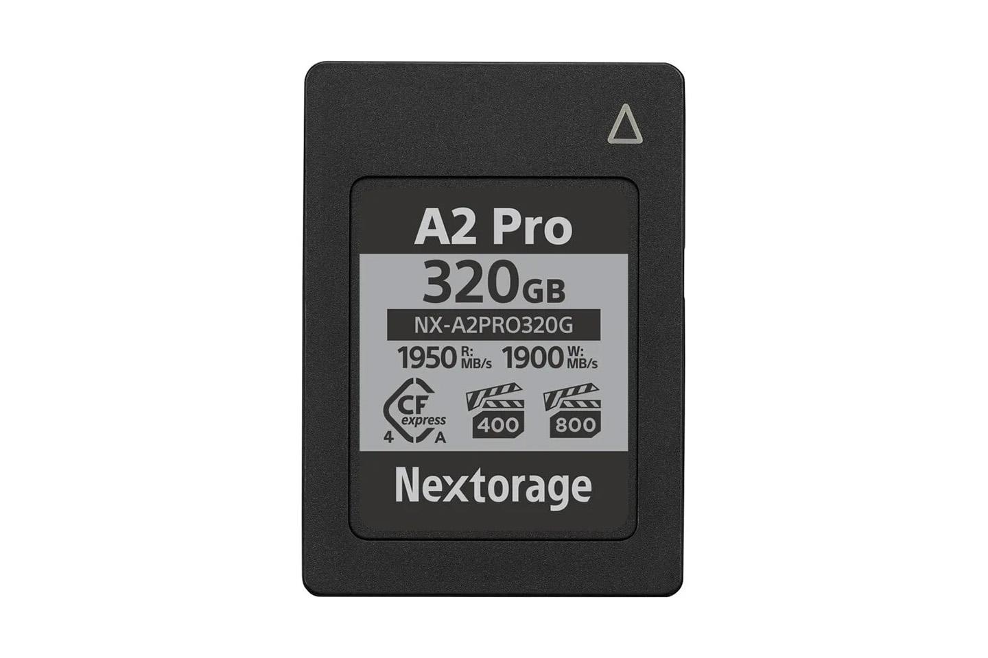 CFexpress4.0 TypeAカード320GB(Nextorage NX-A2PRO)