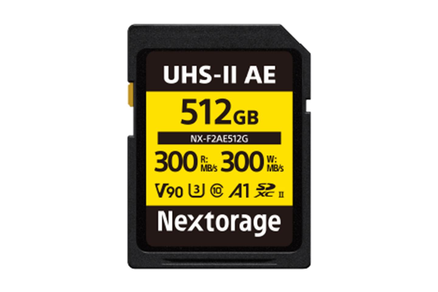 SDXCカード512GB UHS2 V90 A1(Nextorage)
