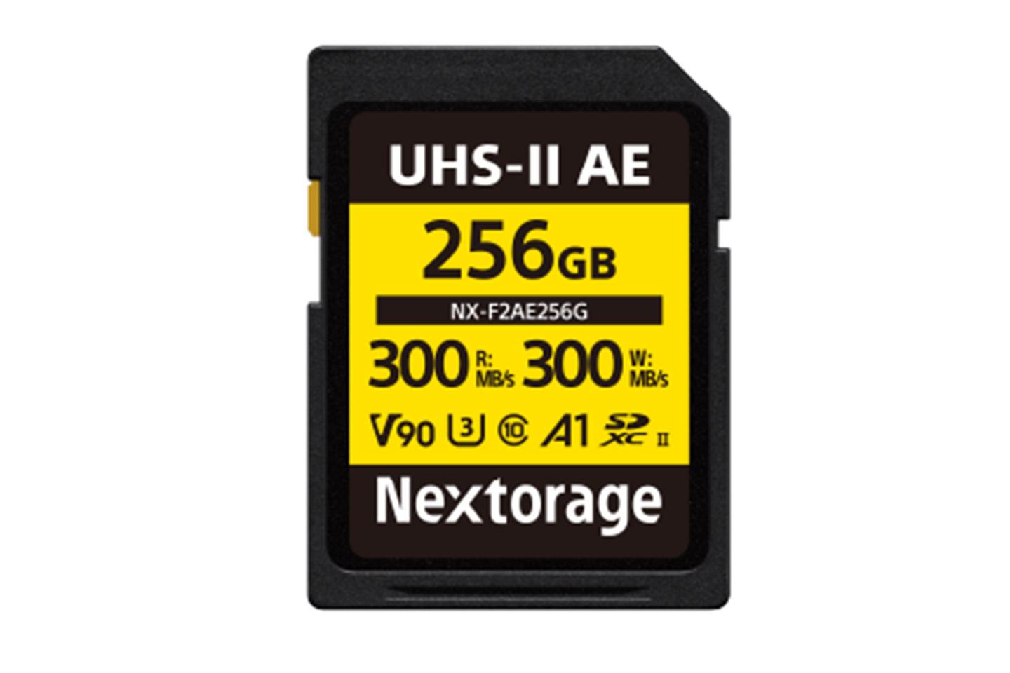 SDXCカード256GB UHS2 V90 A1(Nextorage)